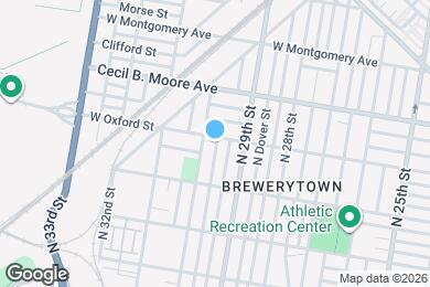 Map image of the property - 2926 W Oxford St