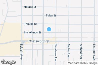 Map image of the property - 17632 Los Alimos St