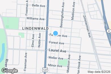 Map image of the property - 653 Fairview Ave