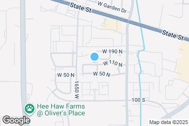 Map image of the property - 1546 W 110 N