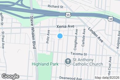 Map image of the property - 616 St Nicholas Ave