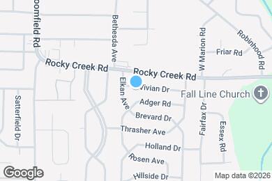 Map image of the property - 2468 Vivian Dr