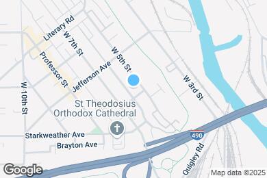 Map image of the property - 2484 W 5th St