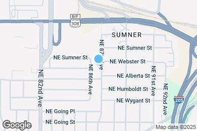 Map image of the property - 5055 NE 87th Ave