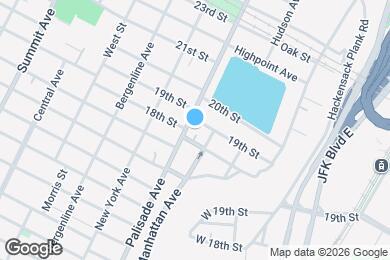 Map image of the property - 1810 Palisade Ave