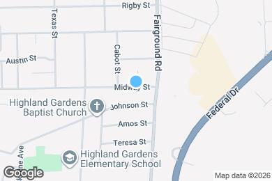 Map image of the property - 2076 Midway St