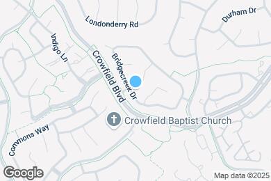 Map image of the property - 101 Bridgecreek Dr