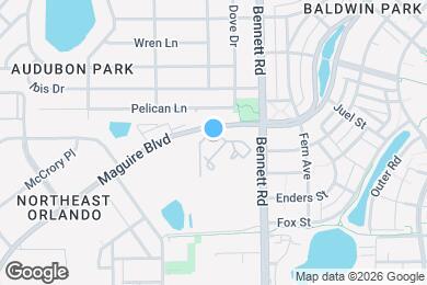 Map image of the property - Infinity off Baldwin Park