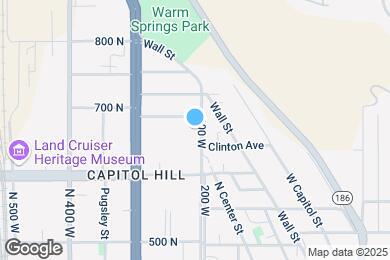 Map image of the property - 651 N 200 W