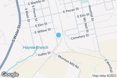 Map image of the property - 1001 S Boundary St