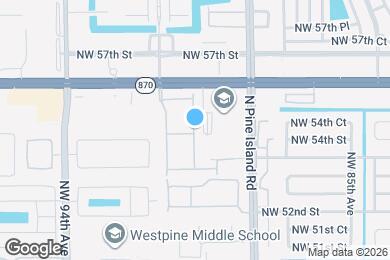 Map image of the property - 5500 NW 90th Ter