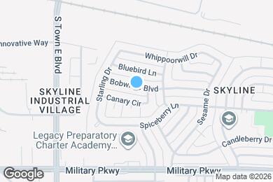Map image of the property - 2626 Bobwhite Blvd
