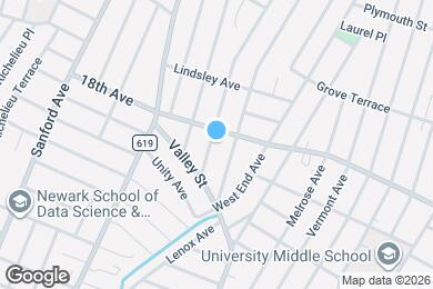 Map image of the property - 216 Sunset Ave