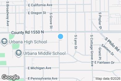 Map image of the property - 910 S Anderson St