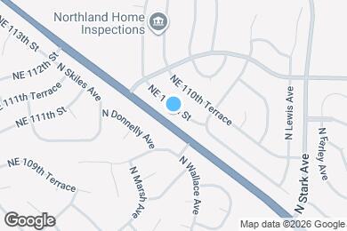 Map image of the property - 8513 NE 110th St