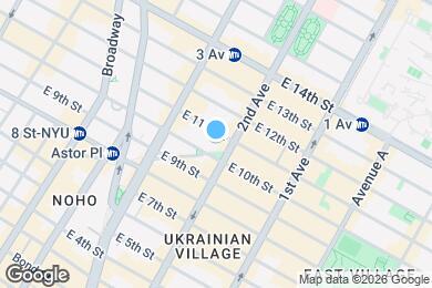 Map image of the property - East 10th Street
