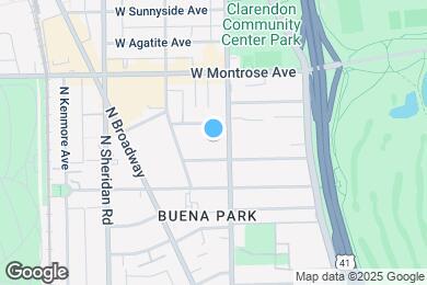 Map image of the property - 4240 N Clarendon Ave