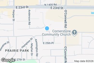 Map image of the property - 2427 Surrey Dr