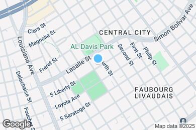 Map image of the property - 2717 S Liberty St