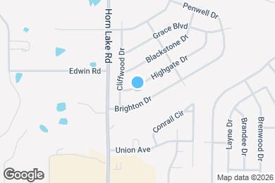 Map image of the property - 4247 Highgate Dr