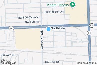 Map image of the property - Northside Transit Village IV : Over 55 Senior
