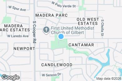 Map image of the property - 638 W Hackamore Ave