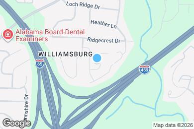 Map image of the property - 3411 Cedarcrest Cir