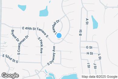 Map image of the property - 5016 S Kendall Dr