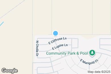 Map image of the property - 10498 E Aster Ln