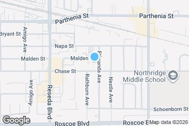 Map image of the property - 8523 Etiwanda Ave