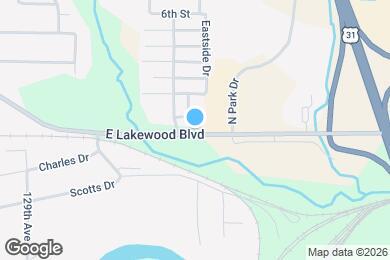 Map image of the property - 353 E Lakewood Blvd