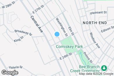 Map image of the property - 2515 Jackson St