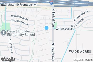 Map image of the property - 16352 West Roosevelt St
