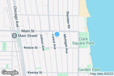 Map image of the property - 825 Forest Ave