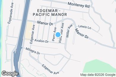 Map image of the property - 544 Vista Mar Ave