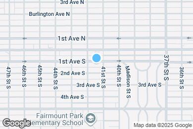 Map image of the property - 4130 1st Ave S