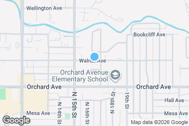 Map image of the property - 1625 Walnut Ave