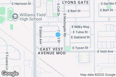 Map image of the property - 3351 E Oakland St