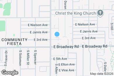 Map image of the property - 320 S Allen