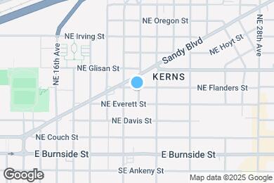 Map image of the property - 2034 NE Flanders St