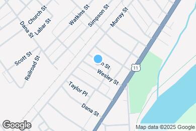 Map image of the property - 75 Wesley St