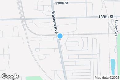 Map image of the property - 14001 Western Ave