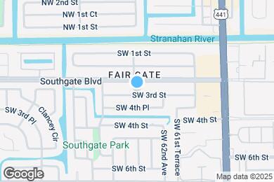 Map image of the property - 6231 SW 3rd St