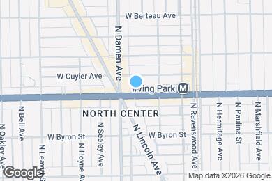 Map image of the property - 1934 W Irving Park Rd