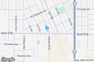 Map image of the property - 500 S G St