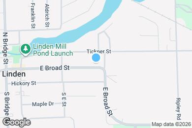 Map image of the property - 529 E Broad St