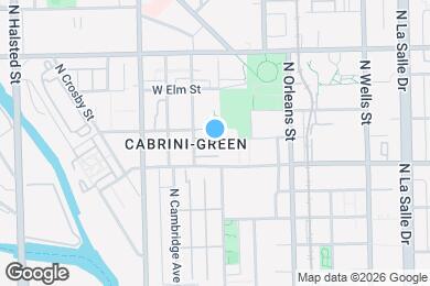 Map image of the property - 1017 N Cleveland Ave