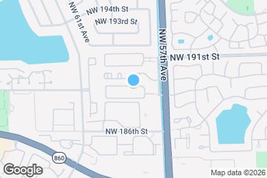 Map image of the property - 18840 NW 57th Ave
