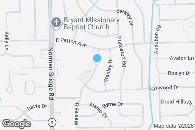 Map image of the property - 3709 Wesley Dr