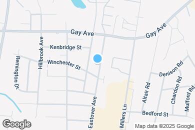 Map image of the property - 4608 Eastover Ave